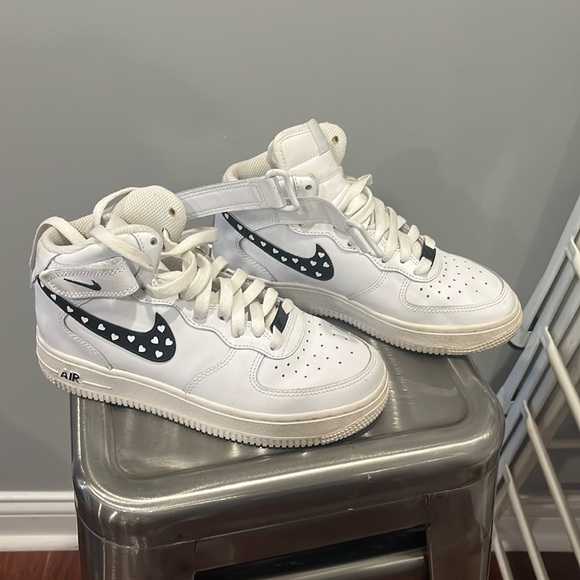 Custom Air Force ones! Size 4.5 YOUTH - Picture 3 of 9
